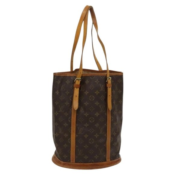 LOUIS VUITTON Monogram Bucket GM Shoulder Bag M42236 LV Auth - Picture 1 of 14